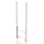 MUNK Ausstiegsholm gerade Alu blank, 62243