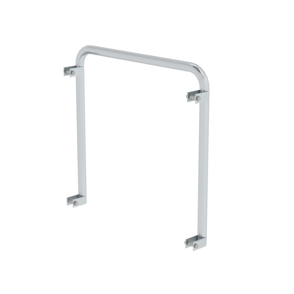 MUNK Geländer stirnseitig für Arbeitspodest starr 620x590x750 mm, 50046