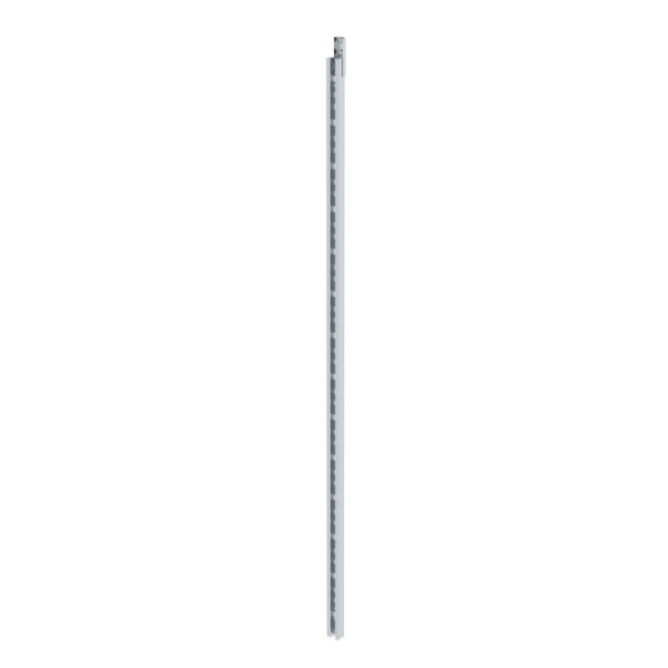 MUNK Steigschutzschiene 1,96m mit Verbindungslasche Aluminium , 77058