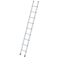 MUNK Sprossen-Anlegeleiter 350mm breit ohne Traverse 9...