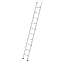 MUNK Sprossen-Anlegeleiter 350mm breit ohne Traverse 10...