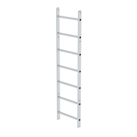 MUNK Leiterteil Alu blank 7 Sprossen, 62264