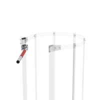 MUNK Sicherungsschranke Alu-blank, 63500