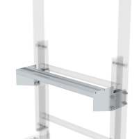 MUNK Ausstiegstritt Alu-blank Spaltmaß 150mm, 62967
