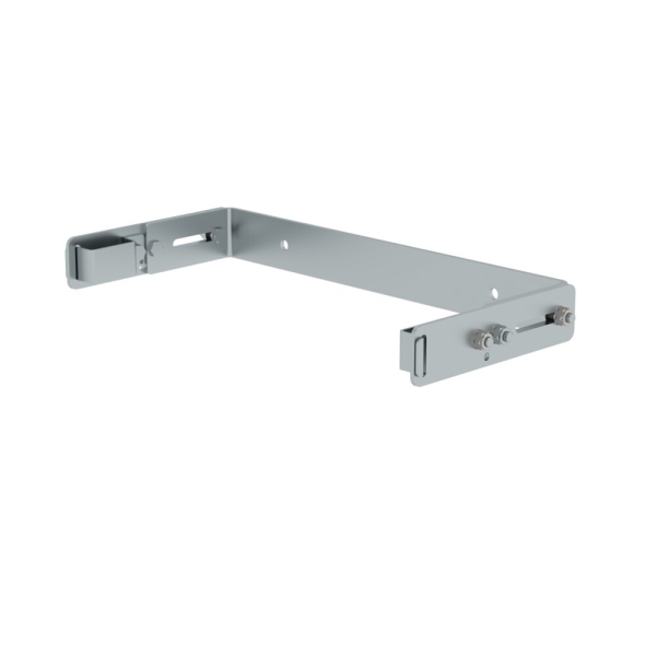 MUNK Wandhalter U-Bügel, verstellbar 200-275mm, Stahl verzinkt , 63260