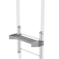 MUNK Ausstiegstritt Stahl verzinkt Spaltbreite 200mm, 63968
