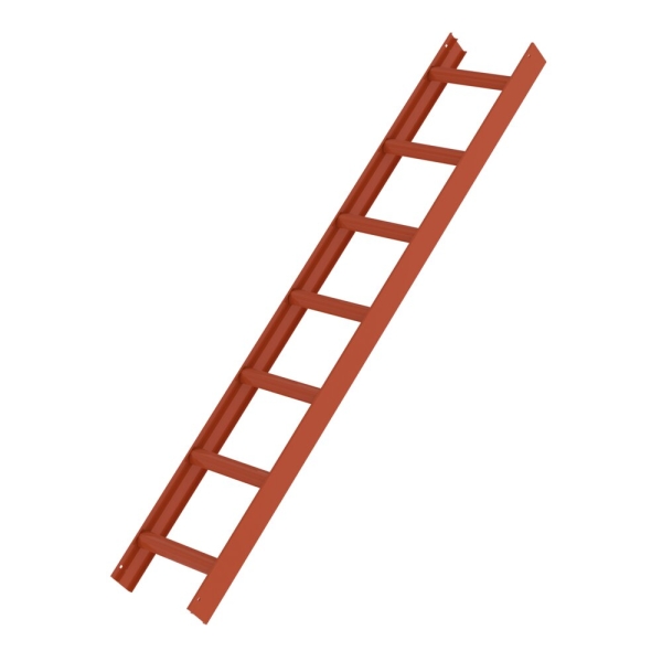 MUNK Dachleiter Rot 7 Sprossen, 11114