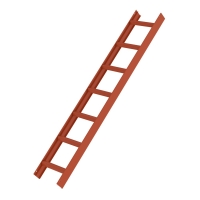 MUNK Dachleiter Rot 7 Sprossen, 11114