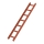 MUNK Dachleiter Rot 7 Sprossen, 11114