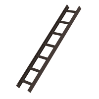 MUNK Dachleiter Braun 7 Sprossen, 11116