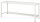 RAU Werktisch 900-6, B2000xT800xH825mm, ME-Platte-28mm, 03-900-6-ME28-20.12