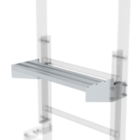 MUNK Ausstiegstritt Alu-blank Spaltmaß 200mm, 62968