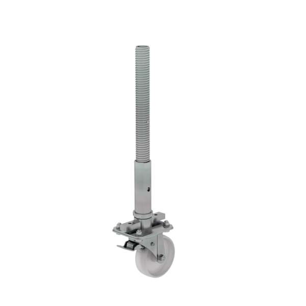 MUNK Lenkrolle mit Spindel höhenverstellbar - 125 mm, 27973