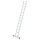 MUNK Sprossen-Anlegeleiter 350 mm breit mit Standard-Traverse 12 Sprossen, 11412