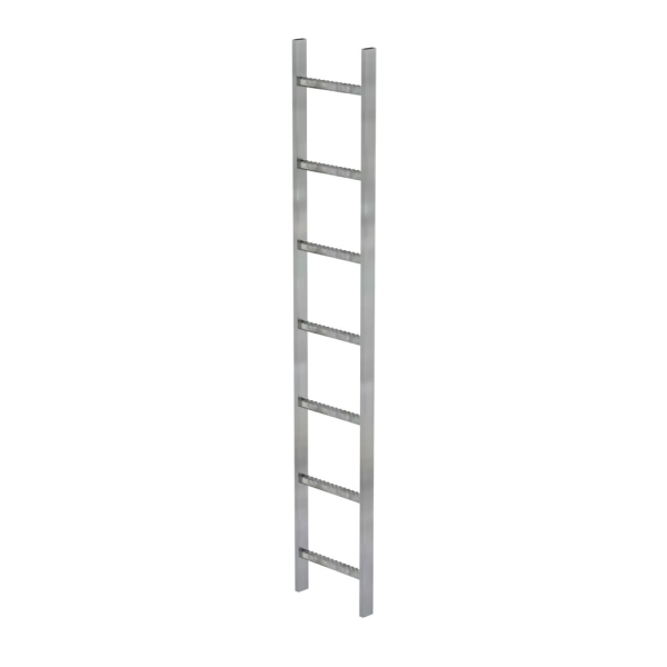 MUNK Schachtleiter Stahl feuerverzinkt 300mm Lichte Weite 7 Sprossen, 60007