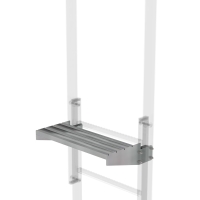 MUNK Ausstiegstritt Stahl verzinkt Spaltbreite 250mm, 63969