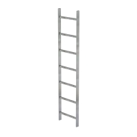 MUNK Schachtleiter Stahl feuerverzinkt 400mm Lichte Weite...
