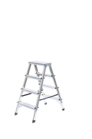 MUNK Haushaltsleiter beidseitig begehbar 2x4 Stufen, 11164