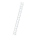 MUNK Sprossen-Anlegeleiter 350mm breit ohne Traverse 14 Sprossen, 11151