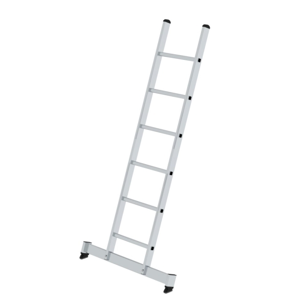 MUNK Sprossen-Anlegeleiter mit nivello®-Traverse 6 Sprossen, 10306
