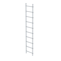 MUNK Leiterteil Alu blank 10 Sprossen, 62265