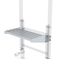 MUNK Ausstiegstritt Alu-blank Spaltmaß 300mm, 62970
