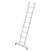 MUNK Sprossen-Anlegeleiter mit nivello®-Traverse...