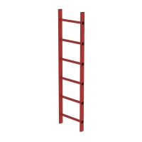 MUNK Schachtleiter GFK 400mm Lichte Weite 6 Sprossen, 64106