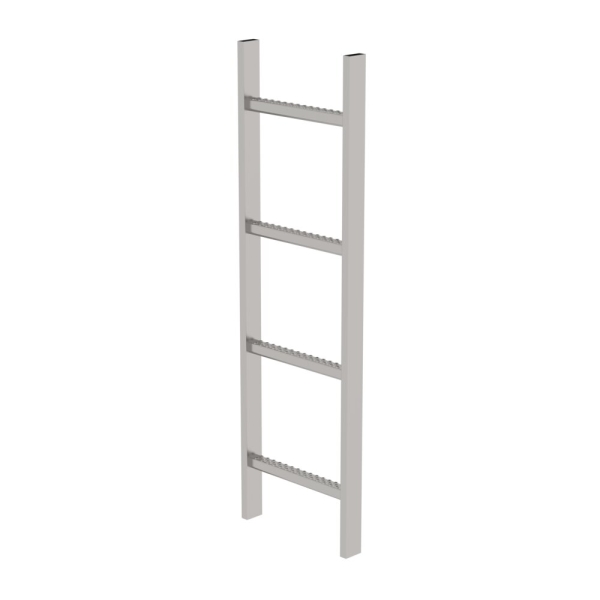 MUNK Schachtleiter Edelstahl V4A 300mm Lichte Weite 4 Sprossen, 62004