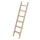 MUNK Stufen-Anlegeleiter Holz ohne Traverse 6 Stufen, 33706