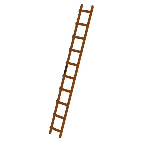 MUNK Dachleiter Holz 10 Sprossen, 33120