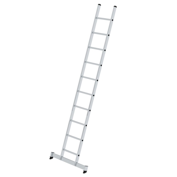 MUNK Sprossen-Anlegeleiter mit nivello®-Traverse 10 Sprossen, 10310