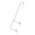 MUNK Handlauf steckbar links Podesttreppe 5-6-stufig, 50225