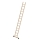MUNK Sprossen-Anlegeleiter Holz nivello®-Traverse 14 Sprossen, 33118
