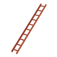MUNK Dachleiter Rot 10 Sprossen, 11115