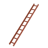 MUNK Dachleiter Rotbraun 10 Sprossen, 11206