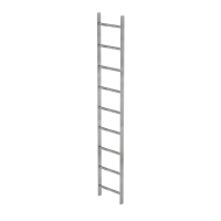 MUNK Schachtleiter Stahl feuerverzinkt 400mm Lichte Weite...