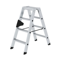 MUNK Stufen-Stehleiter beidseitig begehbar 2x4 Stufen, 40208