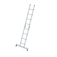 MUNK Klappleiter 2-teilig mit nivello®-Traverse 2x4...