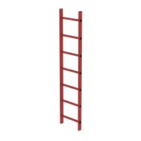 MUNK Schachtleiter GFK 400mm Lichte Weite 7 Sprossen, 64107