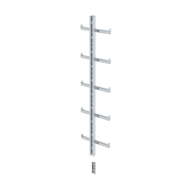MUNK Einholmleiter Aluminium Länge 1,40m, 77056