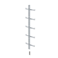 MUNK Einholmleiter Aluminium Länge 1,40m, 77056