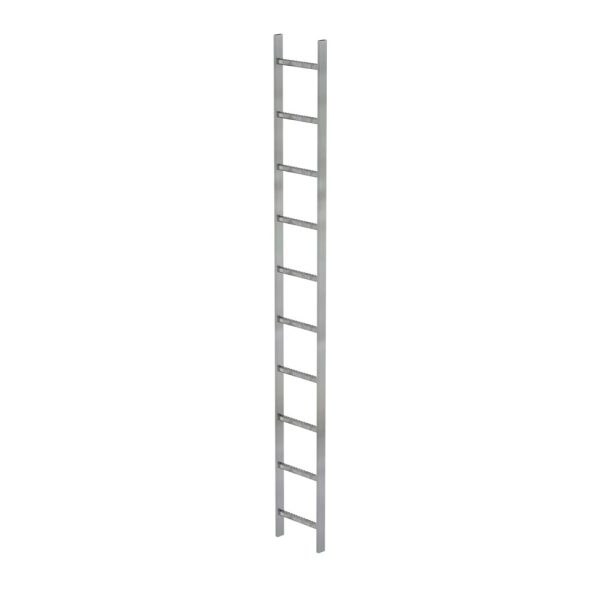 MUNK Schachtleiter Stahl feuerverzinkt 300mm Lichte Weite 10 Sprossen, 60010