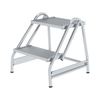 MUNK Arbeitspodest einseitig begehbar Aluminium geriffelt...