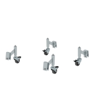 MUNK Feder-Bremsrollen für Aluminium-Arbeitspodest...