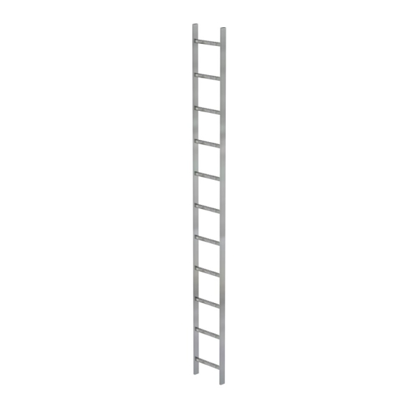 MUNK Schachtleiter Stahl feuerverzinkt 300mm Lichte Weite 11 Sprossen, 60011