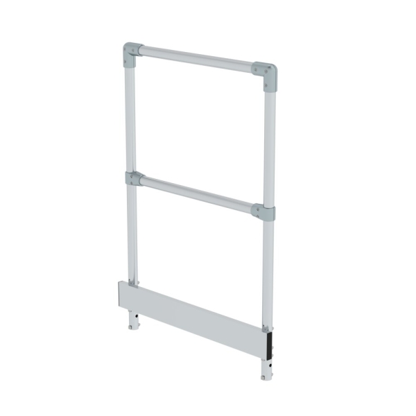 MUNK Geländer stirnseitig für Arbeitspodest fahrbar stirnseitig 800 mm, 50028