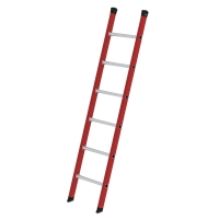 MUNK Sprossen-Anlegeleiter GFK/Alu ohne Traverse 6...