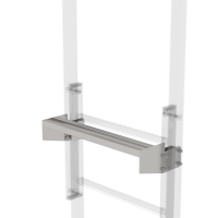 MUNK Ausstiegstritt Edelstahl Spaltmaß 150mm, 68967