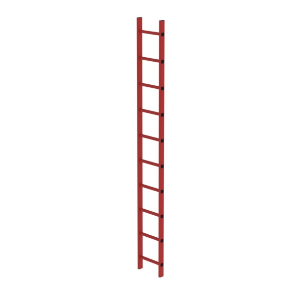 MUNK Schachtleiter GFK 300mm Lichte Weite 10 Sprossen, 64010